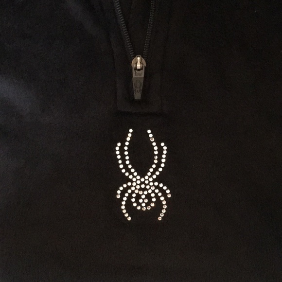 SPYDER | SHIMMER BUG HALF ZIP T-NECK - Picture 3 of 10